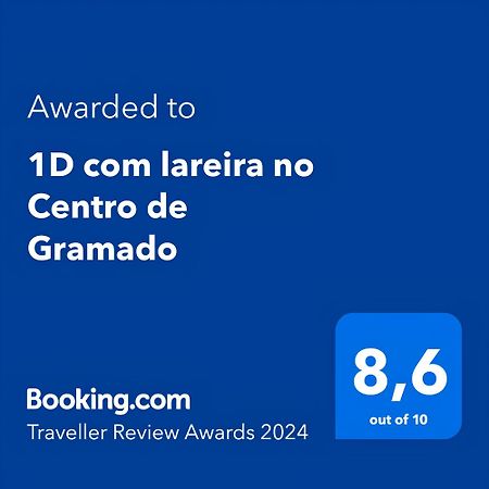 1D Com Lareira No Centro De Gramado Apartment Exterior photo